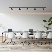 IRIS 9 pro tříokr. lištu černá 230V LED 12W 24° 3000K RENDL R14483