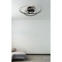 Stropní svítidlo KOMBOS černá matná 40W 4000K GLOBO 67355-40