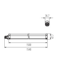 Svítidlo TP SLIM N 50W-NW KANLUX 38941