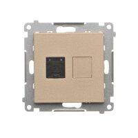 T61.01/144 Zásuvka datová 1 násobná RJ45