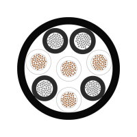 Prodlužovací vedení KEL Fe/CuNi JX 8X1,5 IEC LAPP 0165003