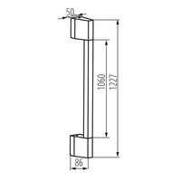 Fasádní svítidlo YALTE D 12 12W CCT-B KANLUX 45873