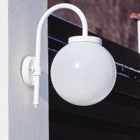 Nástěnné svítidlo Bakchus nástěnník bílá 60W IP23 E27 COMPOLUX 916104/08