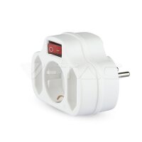 Adapter With Switch & Earthing Contact 2