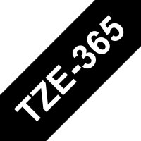 Páska BROTHER TZe-365, černá/bílá (36mm, laminované)