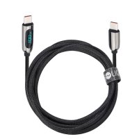 USB-C kabel s displejem USB-C konektor - USB-C konektor 100W 2m SOLIGHT SSC1802