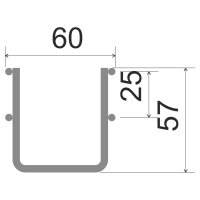 KOPOS INOXDZ 60X60BIX ŽLAB DRÁTĚNÝ NEREZOVÝ