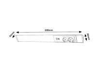 BILAL LED 18W IP20 matná bílá 4000K 1750lm RABALUX 78032