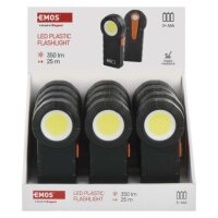 COB LED svítilna plastová, 3× AAA EMOS P4715