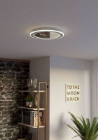 Stropní svítidlo MACCHIONI LED-CCT d380 bílá/třpyt 20W IP20 EGLO 901232