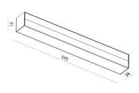 XTRIM M LINEAR DALI LIGHT FITTING 48W 48