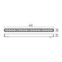 XTINY MAGNETIC LINEAR GRILLE 455mm 20W 4