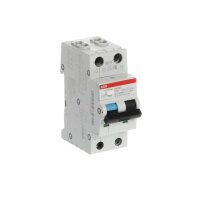 ABB DS201 C16 A30 kombinace jistič/chránič 2P (1P+N) 16A 30mA C 6kA A