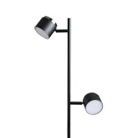 NOVA II stojanová černá chrom/mléčný akryl 230V LED 2x3.5W 3000K RENDL R14277