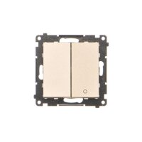 TW12A.01/144 Spínač jednopólový + spínač