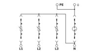 Svodič přepětí typu 2 VAL-MS 320/3+1 PHOENIX CONTACT 2859178