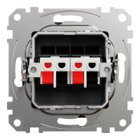 Sedna D/E Zásuvka reproduktorová dvojitá, Antracit SCHNEIDER SDD114411