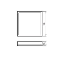 Stropní LED svítidlo ETD-SU-WW-MAT-W-NT KANLUX 91203