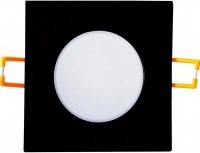 Vestavné LED svítidlo typu downlight LED BONO-S Black 8W NW 580lm