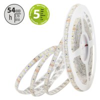 LED pásek SMD3528 dual white WW-CW, 120LED/m, 9,6W/m, 676lm/m, IP54 DC12V 8mm