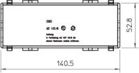 OBO 6258182 Kryt dvojnásobný/trojnásobný ADT-H 3