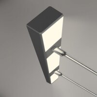 Napájecí závěsný prvek KLUŚ OS22-PRET-Z pro AL profil, černá /42344L9005/