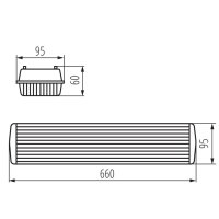 Prachotěsné svítidlo MILEDO DICHT 4LED PI 218/PS KANLUX 31322