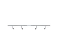 URail sada Pure II matný chrom bez zdroje světla max. 4x10W GU10 968.96 96896