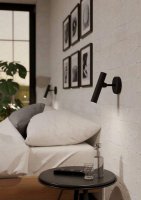 Nástěnné svítidlo ALMUDAINA LED černá 1X5W IP20 EGLO 900907