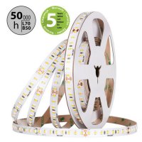 LED pásek SMD2835 NW 128LED/m 11,5W/m DC 24V 2150lm/m CRI90 IP20 10mm 50m