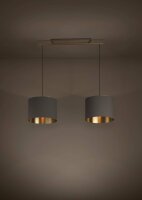 Závěsné svítidlo SANTANDRIA MS-GEB/dřevo/cappuccino 2X40W EGLO 390336