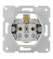 Zásuvka ČSN bezpečnostní clonka, šroubové svorky, bílá SCHRACK EV101352--