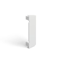 Záslepka KLUŚ PLAKIN-DUO-IN pro AL profil, bílá /C24470C10/ ALUMIA C24470C10