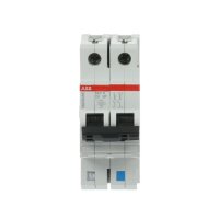 S401M-C6NP Jistič 2 pólový Chráněná nula char.C 6A Icn 10kA ABB 2CCS571103R8064