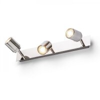DUBLIN III přisazená chrom 230V GU10 3x9W IP44 RENDL R13379