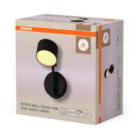 Decor Kyoto Wall 12W 930 TOUCH DIM Black OSRAM 4058075846623