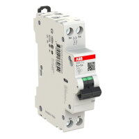 S2011C-B6; 1P+1P fázový kompaktní jistič