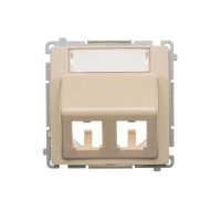 BMGPS2P.02/12 Kryt zásuvky komunikační d