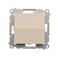 Přepínač střídavý, řazení 6, 16AX 250V~, krémová KONTAKT SIMON DW6A.01/41