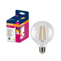 LED FILAMENT GLOBE VALUE 7W 2700K Clear E27 OSRAM 4099854570025
