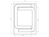 Těsnící rámeček EnoX s lepidlem KAISER 9350-99