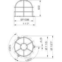Mřížka ochranná MLINE STAINLESS HD GRID nerez, SIZE 1 SIRENA 90551