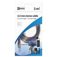 JACK kabel 3,5MM ST/M-3,5MM ST/M 3M Emos SD5003