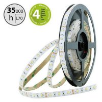 LED pásek SMD2835 CW, 60LED/m, 14,4W/m, 1257lm/m, IP54, DC 12V, 10mm, 5m