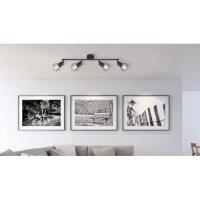 Stropní svítidlo XARA černá 4xE14, max. 40W 230V GLOBO 54802S-4