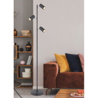 Stojací lampa ROBBY černá mat 3xGU10 LED 5W 230V GLOBO 57910SB