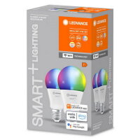 Světelný zdroj OSRAM SMART+ WiFi Classic Multicolour 230V RGBW FR E27 DUAL PACK