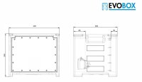 Zásuvková kombinace NG ENERGY EVOBOX SC 53 4718 EB.01