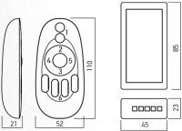 DIMMER 4Z 12/24V DC 12A