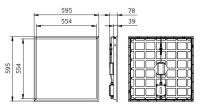 LED panel PHILIPS RC132V G6 50S/940 PSU W60L60 NOC IP65
